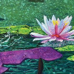 Mystic Lotus (2022)Acrylic on Canvas,
20 X 24 Inches