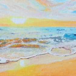 Golden Calm (2024)

Acrylic on Framed Canvas Board,
4 Inches X 12 Inches